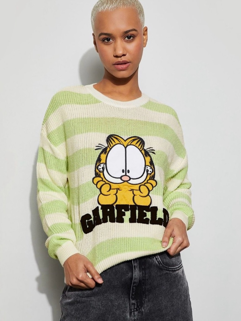 Kidcore Novelty Nickelodeon Garfield OS Top